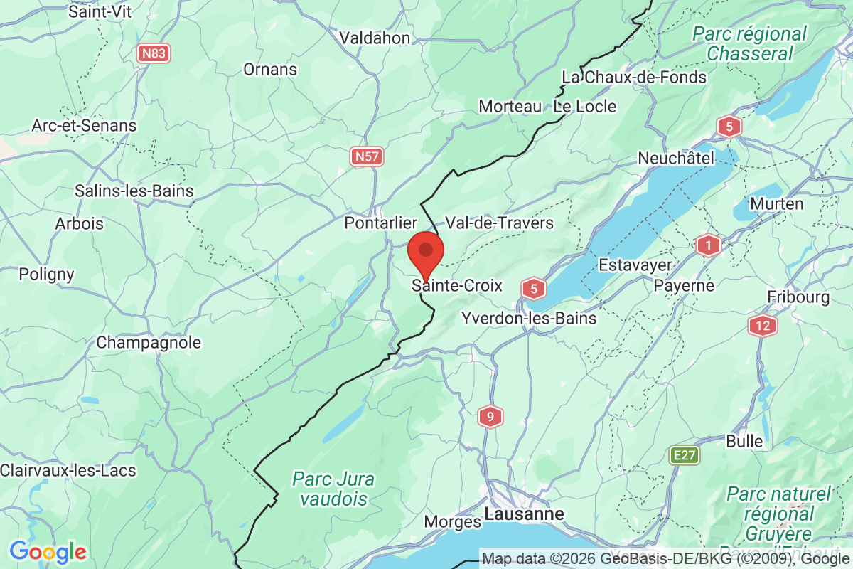 Prévisualisation de la carte