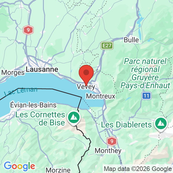Prévisualisation de la carte