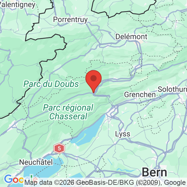 Prévisualisation de la carte