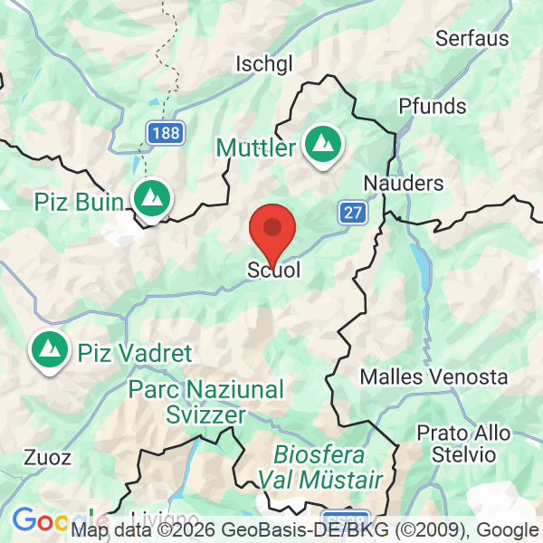 Prévisualisation de la carte
