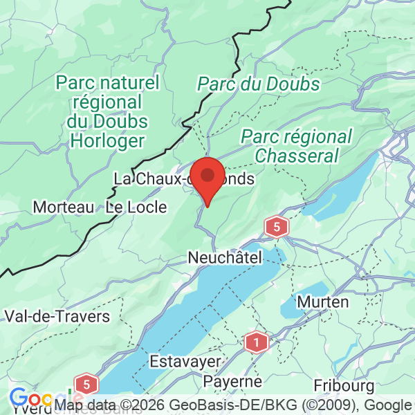 Prévisualisation de la carte