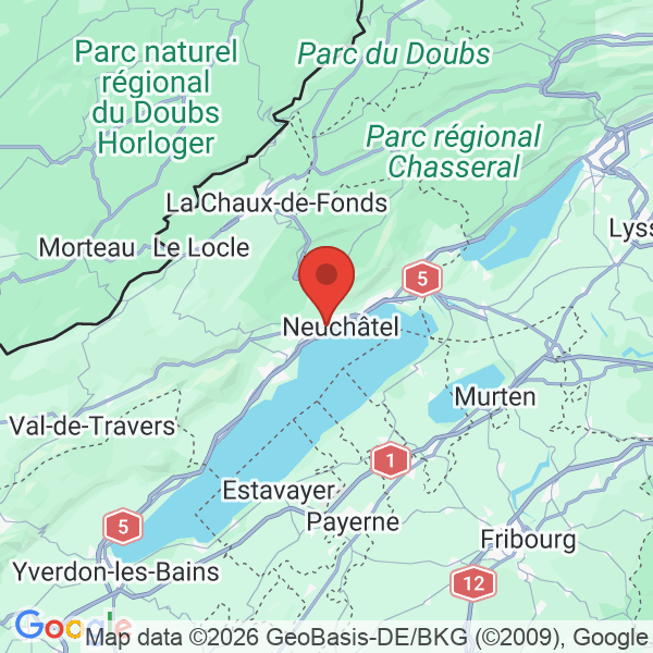 Prévisualisation de la carte