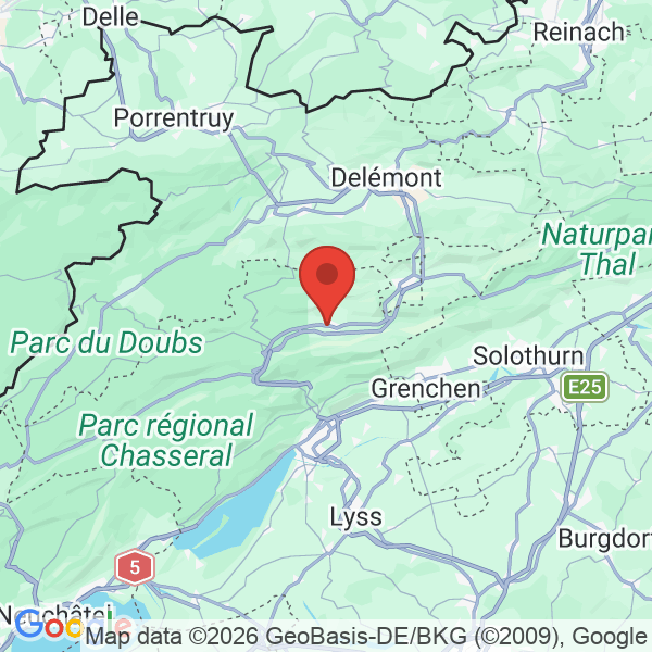 Prévisualisation de la carte