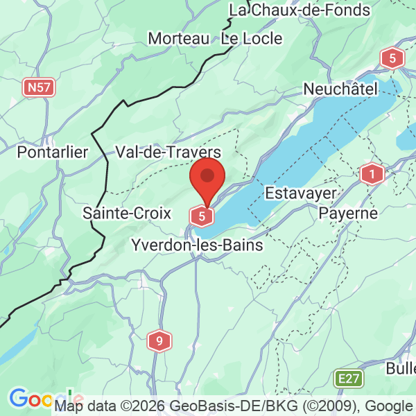 Prévisualisation de la carte