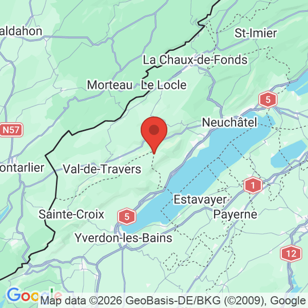 Prévisualisation de la carte