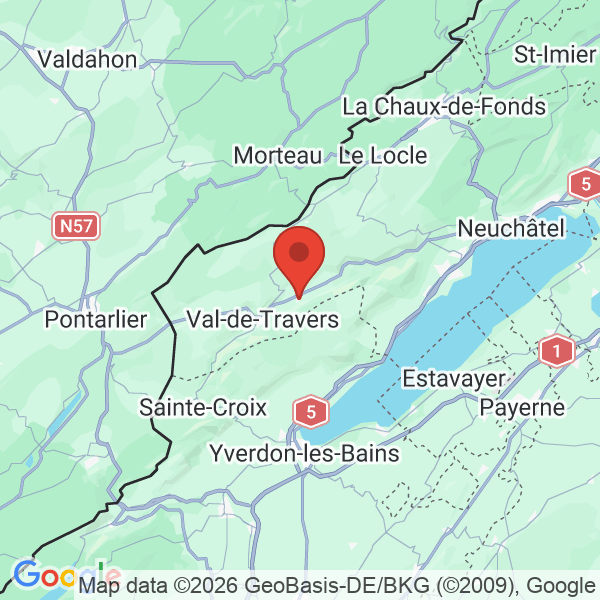 Prévisualisation de la carte