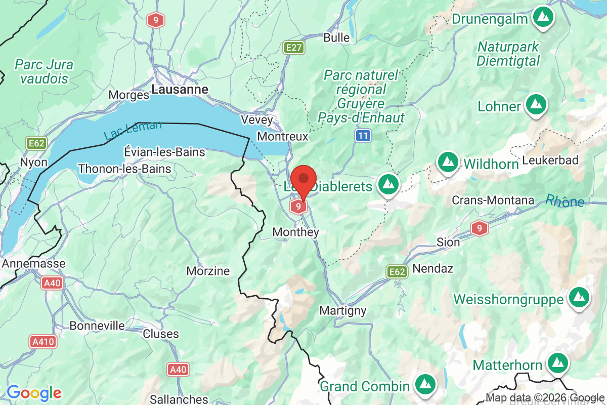 Prévisualisation de la carte