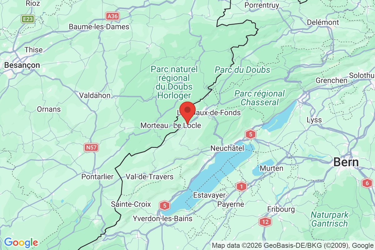 Prévisualisation de la carte