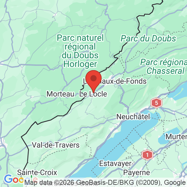 Prévisualisation de la carte