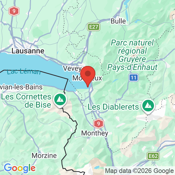 Prévisualisation de la carte