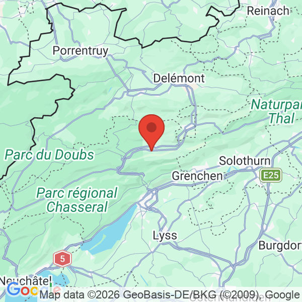 Prévisualisation de la carte