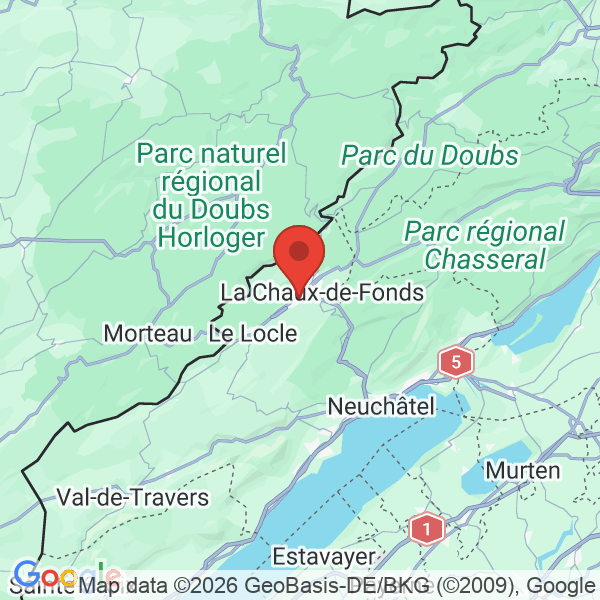 Prévisualisation de la carte