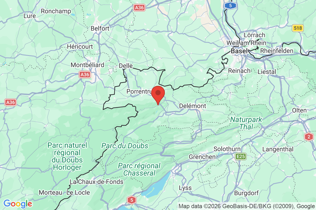 Prévisualisation de la carte