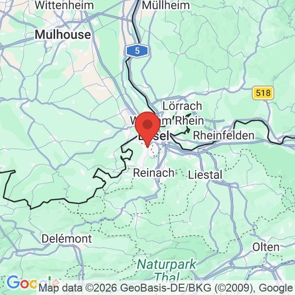 Prévisualisation de la carte