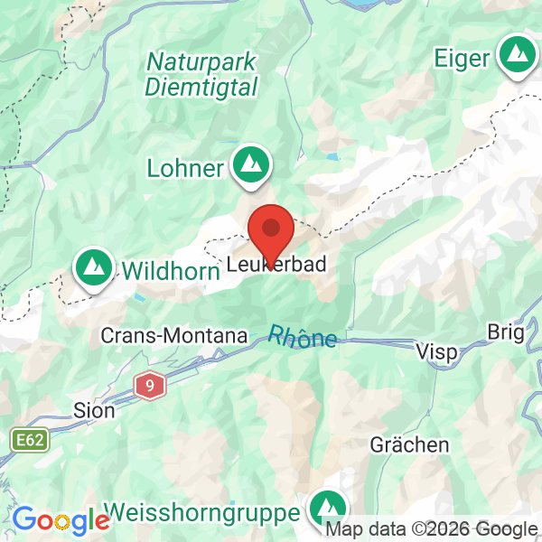 Prévisualisation de la carte