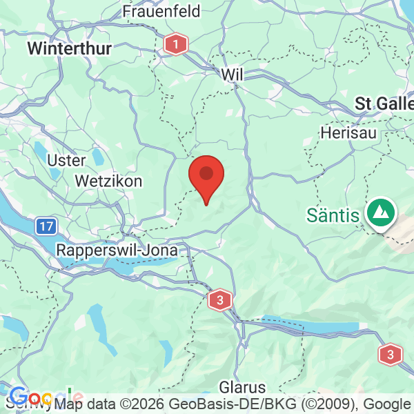 Prévisualisation de la carte