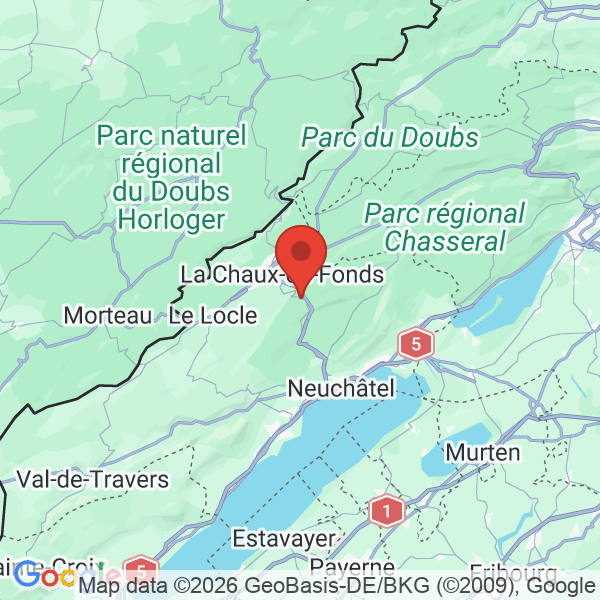 Prévisualisation de la carte