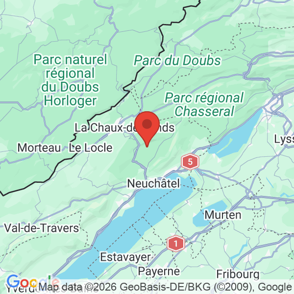 Prévisualisation de la carte