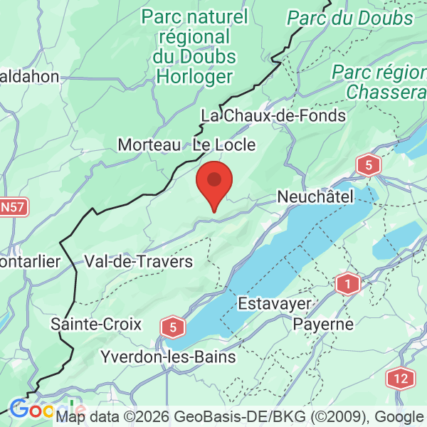 Prévisualisation de la carte