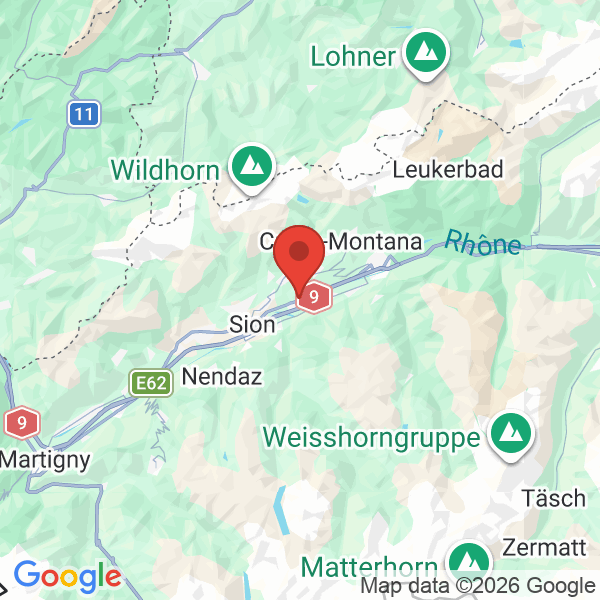 Prévisualisation de la carte