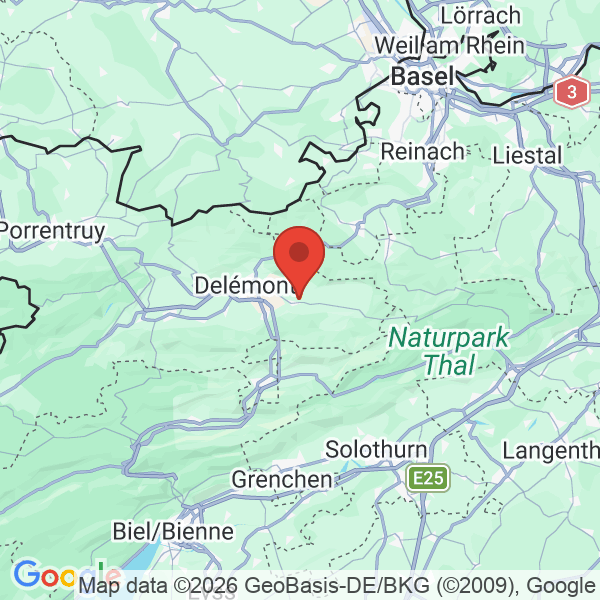 Prévisualisation de la carte