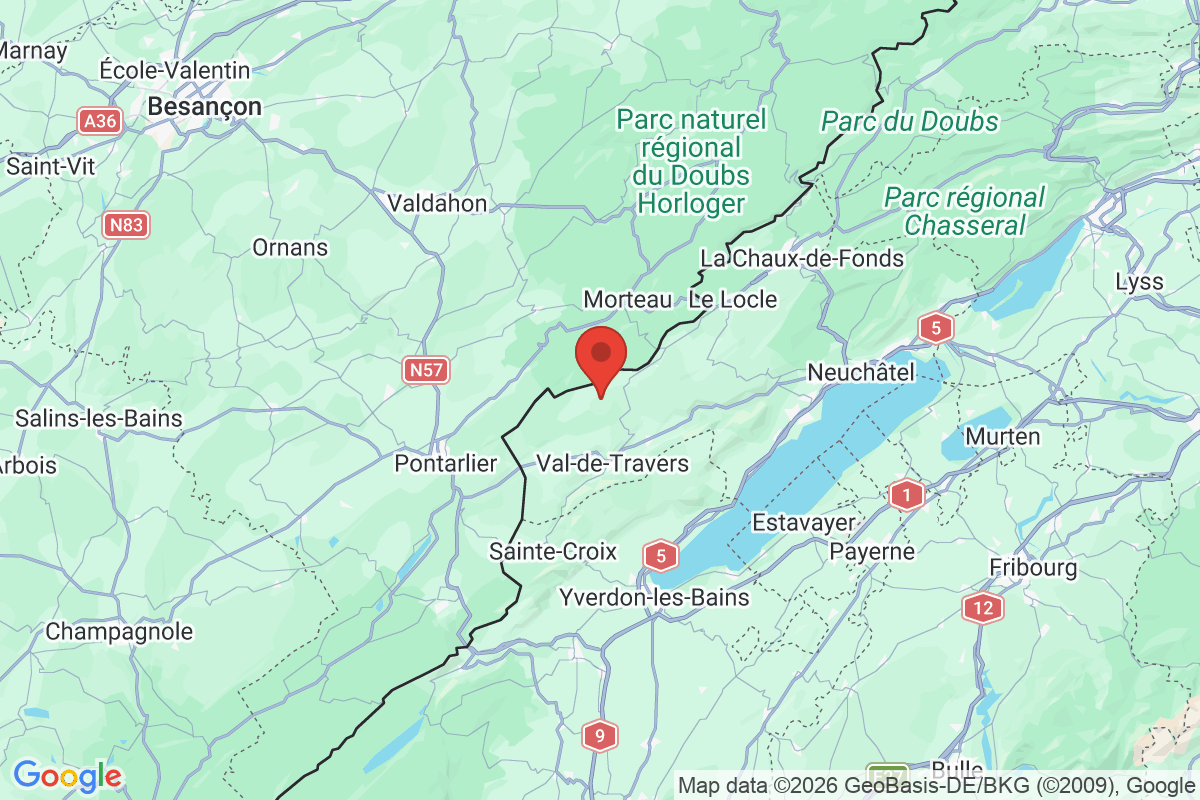 Prévisualisation de la carte
