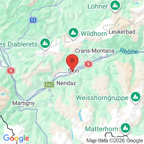 Prévisualisation de la carte