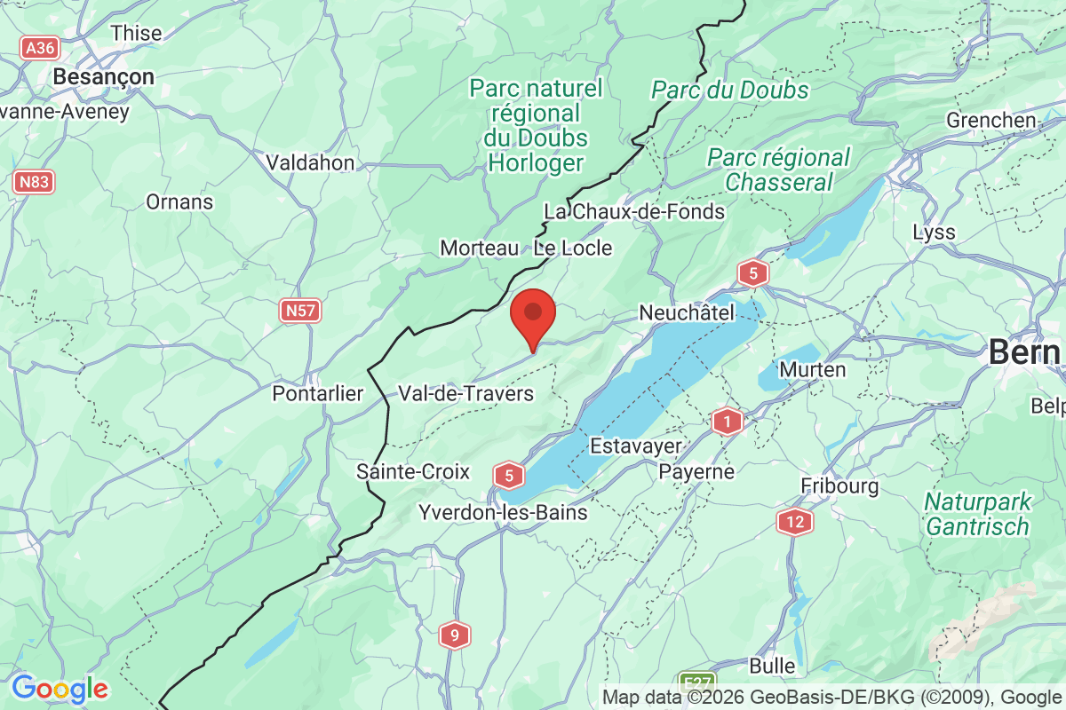 Prévisualisation de la carte