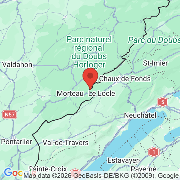 Prévisualisation de la carte