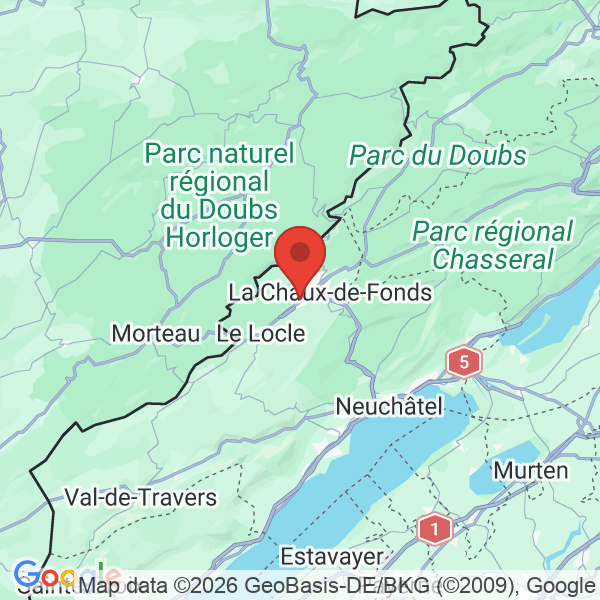 Prévisualisation de la carte