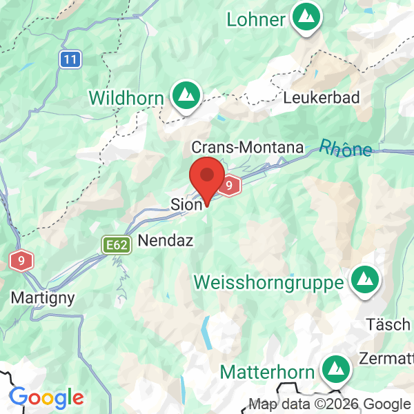 Prévisualisation de la carte