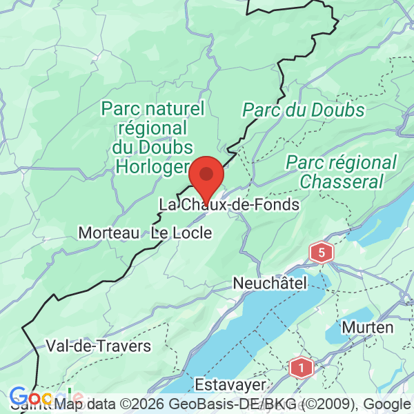 Prévisualisation de la carte