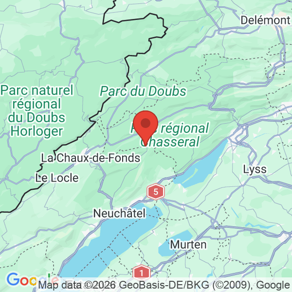 Prévisualisation de la carte