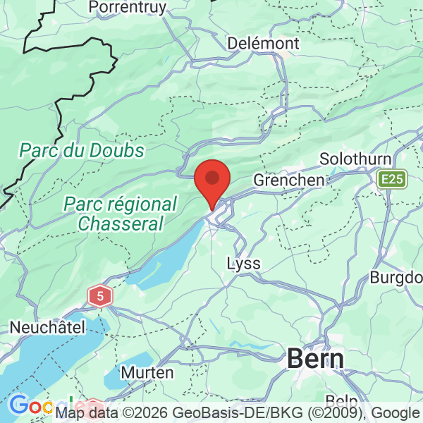 Prévisualisation de la carte