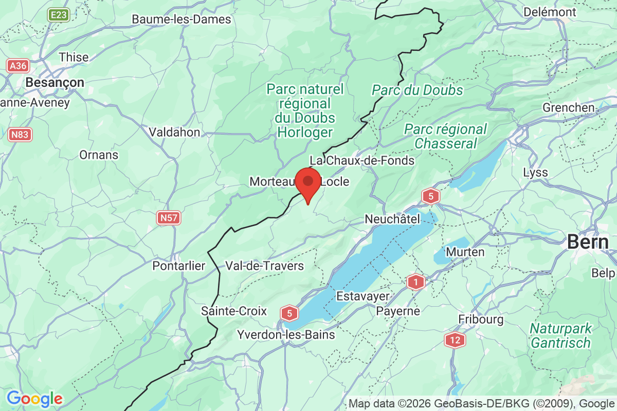 Prévisualisation de la carte