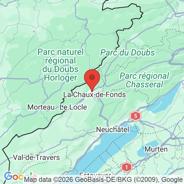Prévisualisation de la carte