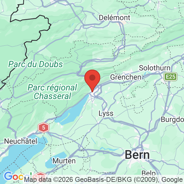 Prévisualisation de la carte