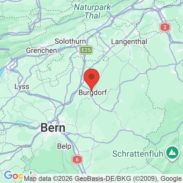Prévisualisation de la carte