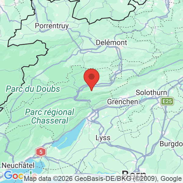Prévisualisation de la carte