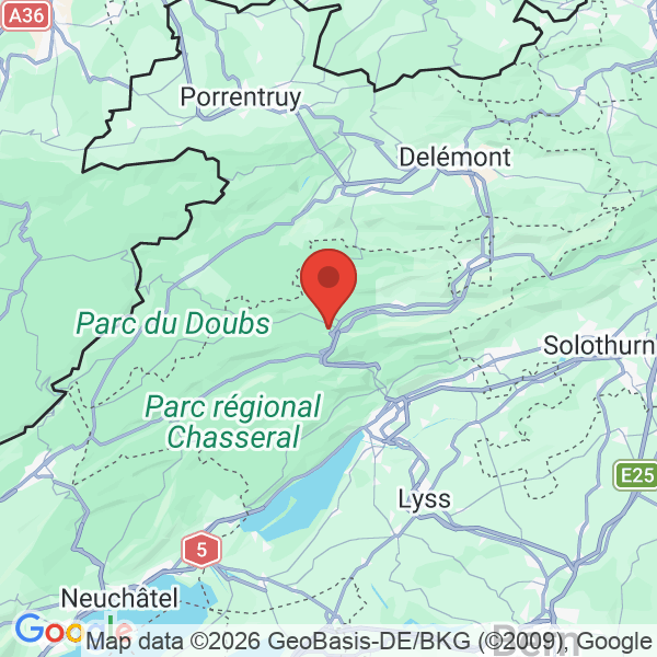 Prévisualisation de la carte