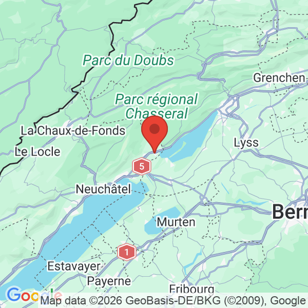 Prévisualisation de la carte