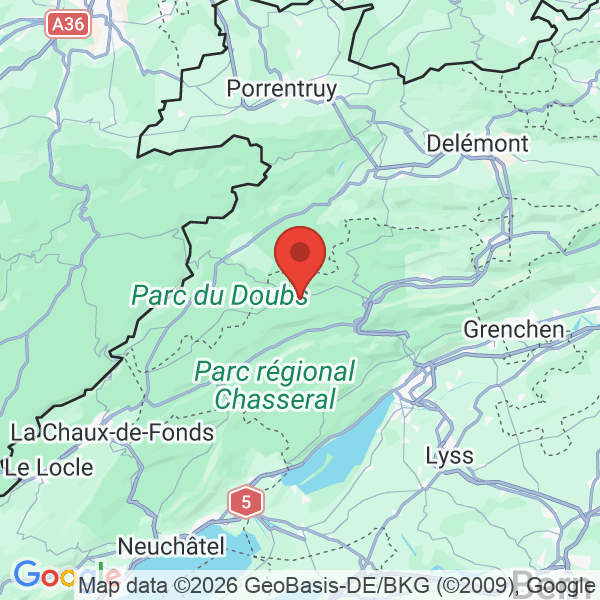 Prévisualisation de la carte