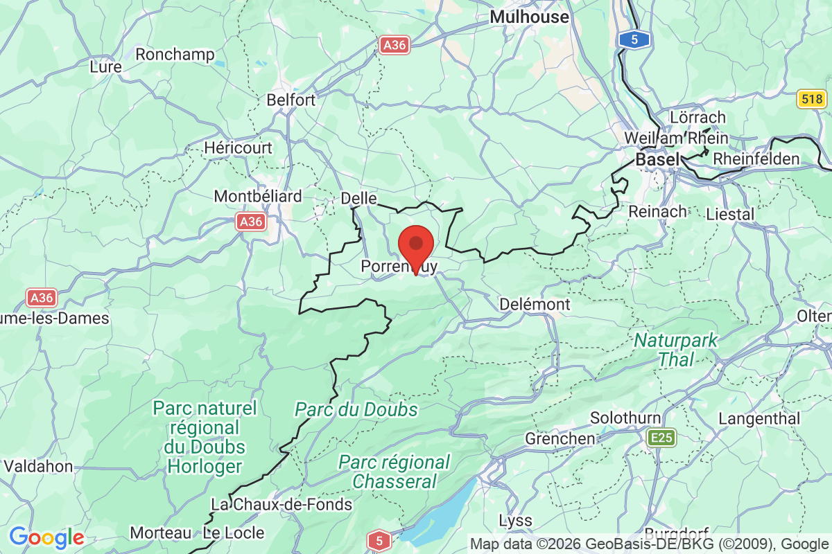 Prévisualisation de la carte