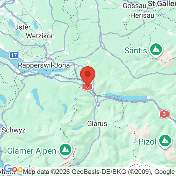 Prévisualisation de la carte