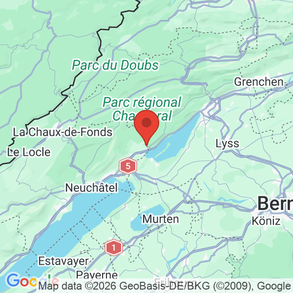 Prévisualisation de la carte