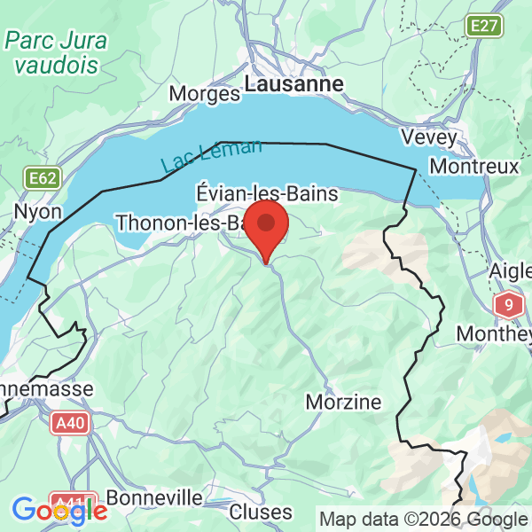 Prévisualisation de la carte