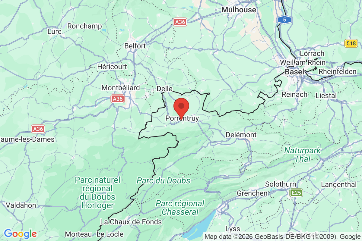 Prévisualisation de la carte