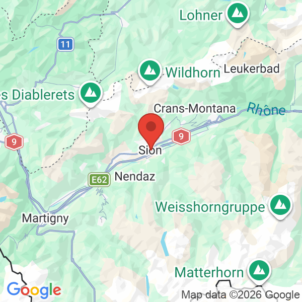 Prévisualisation de la carte