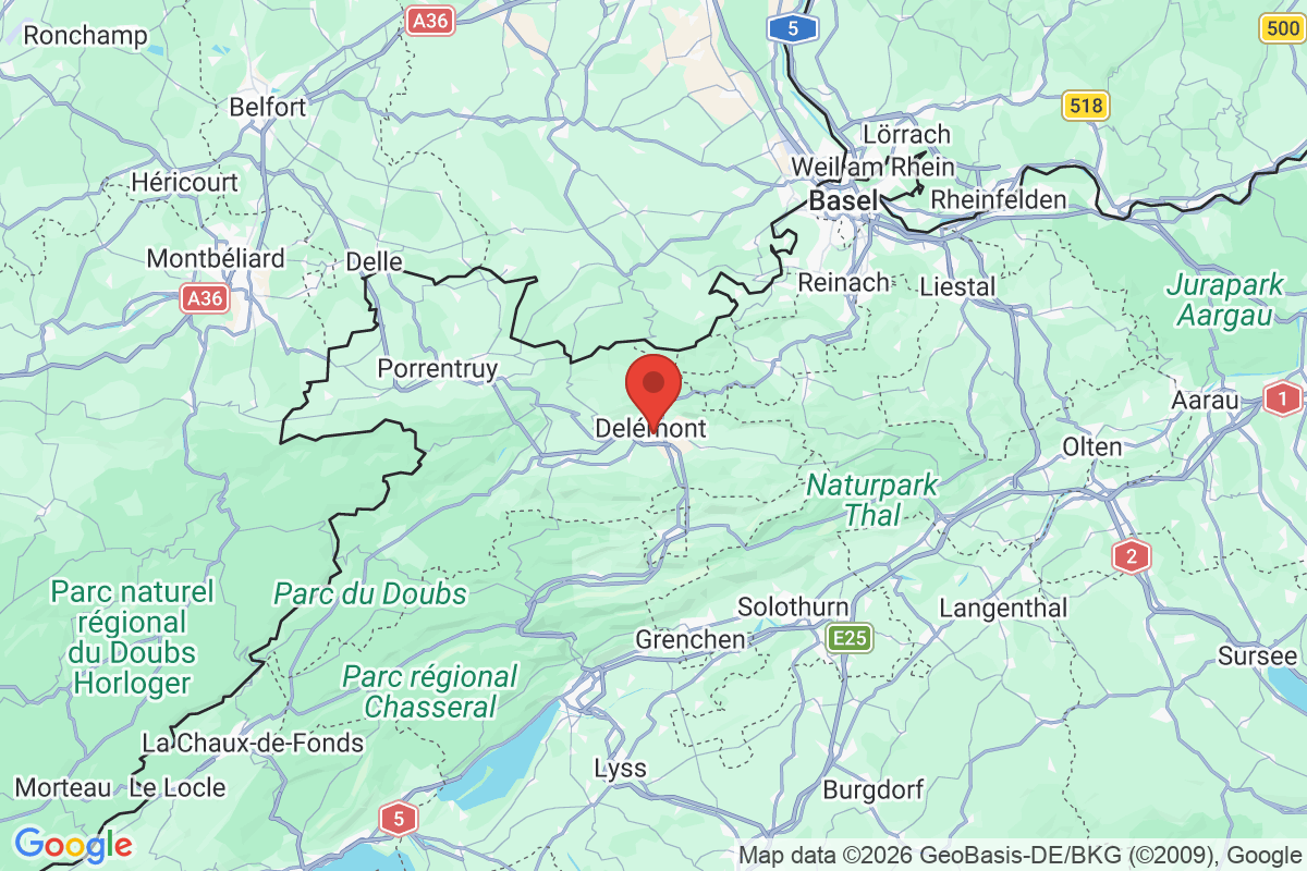 Prévisualisation de la carte