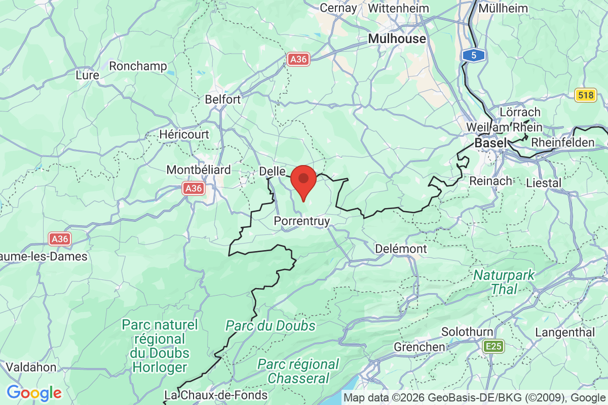 Prévisualisation de la carte